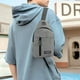 thumbnail image 4 of Bolsa de pecho cruzada estilo japonés para hombres y mujeres - Bolsa deportiva resistente al agua con múltiples bolsillos para teléfono, cartera y llaves, 4 of 9