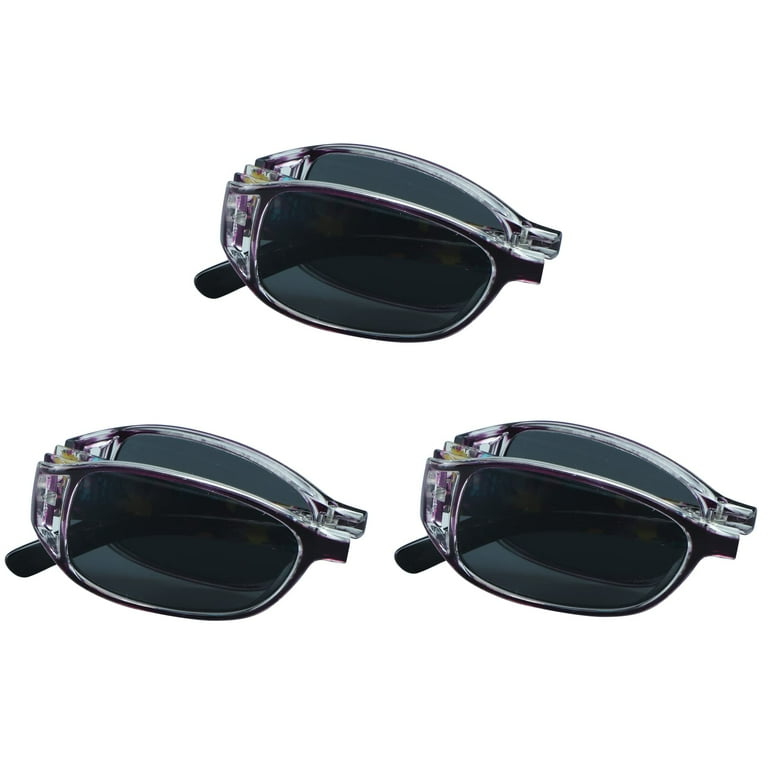 Compact store folding sunglasses