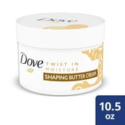 Angle View: Dove Amplified Textures Detangling nourishing Hair Styling Cream with Coconut oil, 10.5 oz