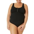 thumbnail image 4 of Time and Tru Women's and Women's Plus Mid Rise Bikini Bottoms, Sizes S-3X, 4 of 6