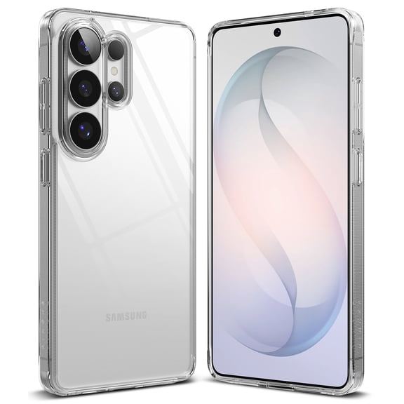 Ringke Fusion [Perfect-Fit] for Galaxy S26 Ultra Case, Slim Transparent Rugged Shockproof Phone Cover - Clear