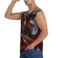 thumbnail image 3 of Berserk Men's Tank Top Lightweight Summer Sleeveless Tee Shirt Muscle Tank Tops Workout T-Shirts Casual Athletic Undershirts, 3 of 7