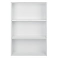 thumbnail image 3 of OSP Home Furnishings Prado 48 inch 3 Shelf White Bookcase Engineered Wood, 3 of 7