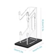 thumbnail image 2 of ZJNGJC Universal Dual Game Controller Holder - Desk Stand for PS4/PS5/Xbox One/Switch, Gaming Accessory for Display & Organization, 2 of 4