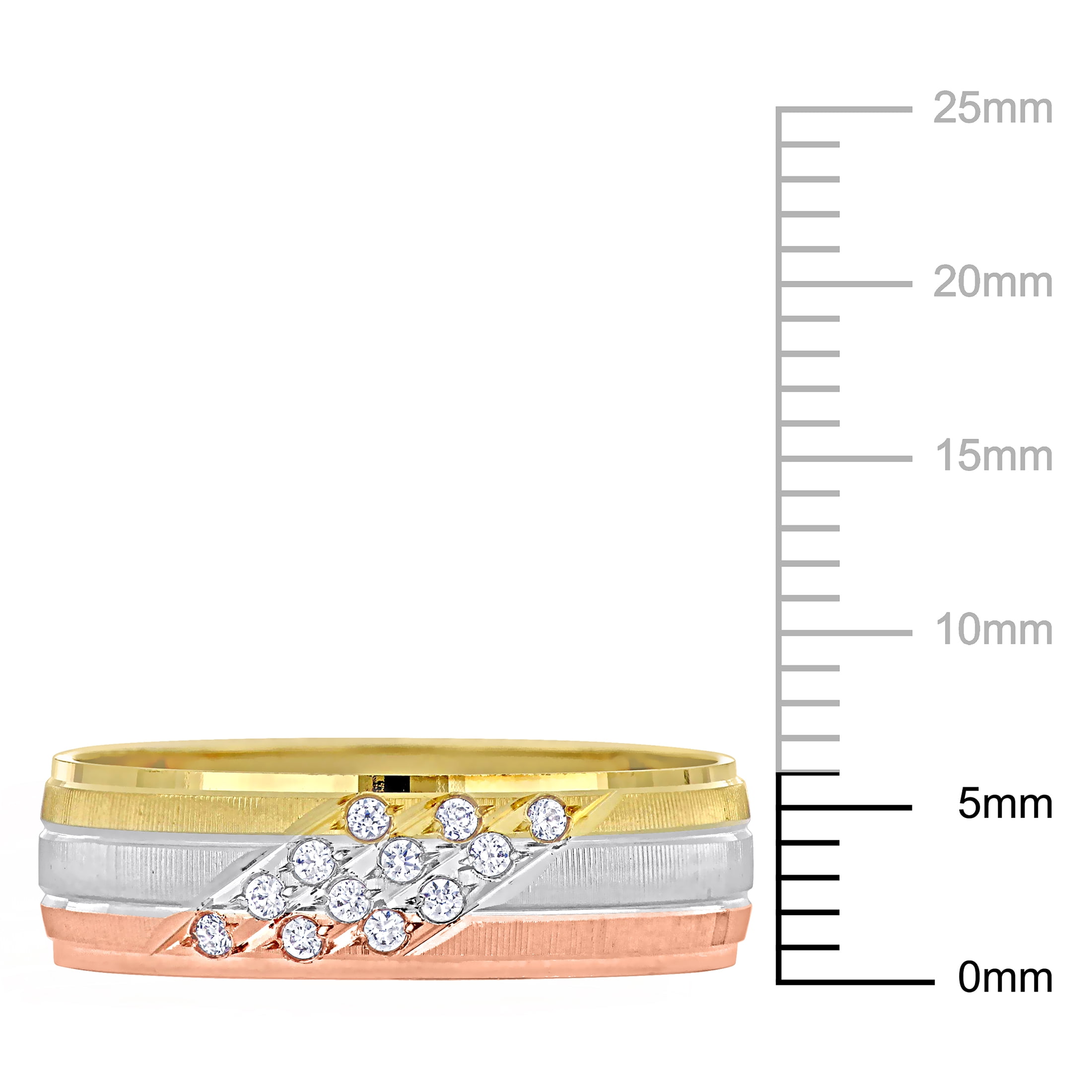 Everly Women's Cubic Zirconia 14k Wedding Ring