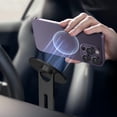 thumbnail image 4 of Magnetic Phone Holder for Laptop – 360° Adjustable Side Mount for iPhone 17/16/15/14/13/12, Foldable 2-in-1 Stand for Desk & Monitor, Portable Computer Expansion Bracket, Silver/Black/Grey, 4 of 6