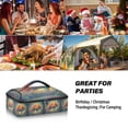 thumbnail image 7 of Iauyy Casserole Carrier for Hot Food Insulated Casserole Travel Carry Bag with Lid Food Warmer Bag for Party/Picnic,Back Of The Small Fish, 7 of 7