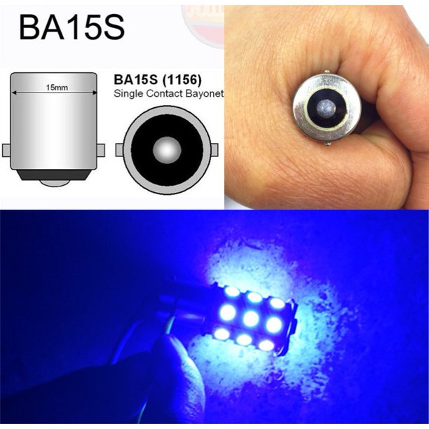2 piezas 1156 P21W BA15S 1141 27 SMD 5050 Luz de señal de giro bombilla de freno antiniebla trasera LED blanco ámbar rojo Hielo Azul 12V 24V 1157 BAY15D P21/5W BAU15S PY21W huangjie unisex