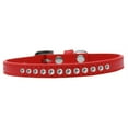 thumbnail image 1 of Clear Crystal Size 10 Red Puppy Collar, 1 of 1