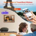 thumbnail image 4 of NUSICAN WiFi Digital Picture Frame 10.1" 32GB, Electronic Photo Frame with HD IPS Touch Screen, Auto Rotate, Slideshow, Wall Mountable ,Easy Setup Digital Frame to Share Photos & Videos via Free App, 4 of 11
