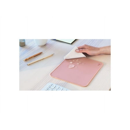 Logitech - Mouse Pad Studio Series with Spill-Resistant Surface (Medium) - Darker Rose