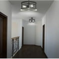 thumbnail image 6 of Feit Electric Katalyst 15 in. 3-Light Matte Black Color Choice Selectable CCT LED with Night Light Semi-Flush Mount Ceiling Light, 6 of 10