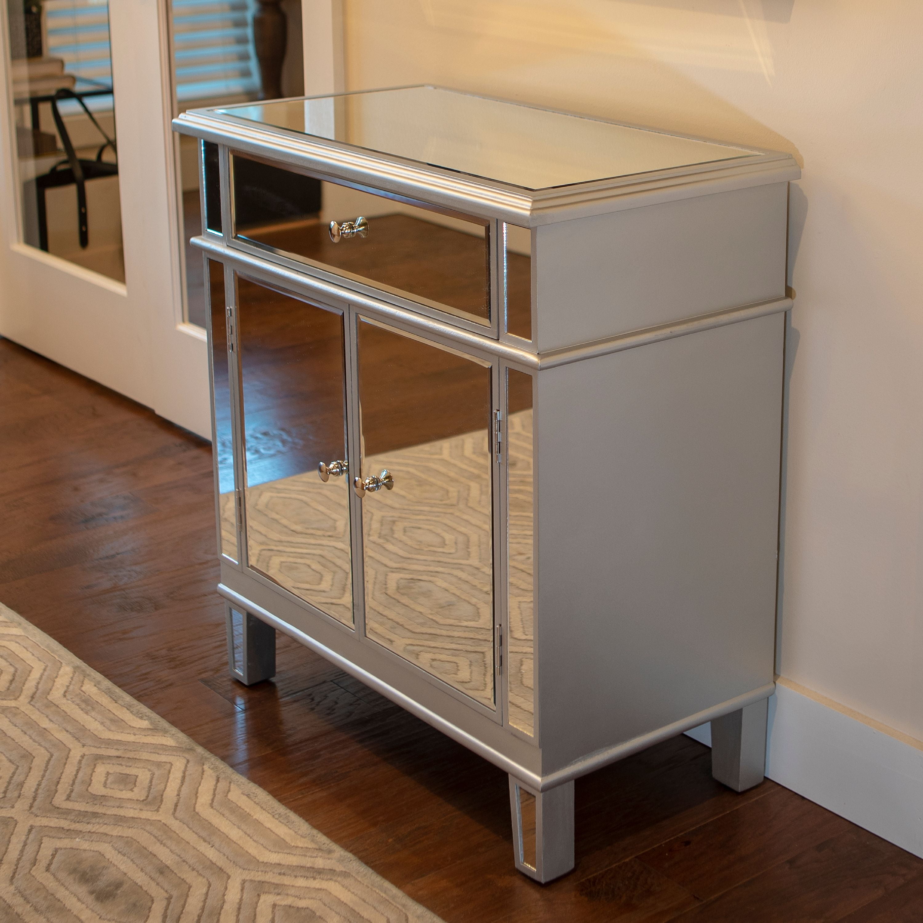 Mirrored Chest with 2 Doors