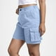 thumbnail image 5 of WILLBEST Pantalones Casuales para Mujer, Cómodos Pantalones Cortos Cargo Hasta La Rodilla con Bolsillos y Cintura Elástica para Uso Diario. Grande, 5 of 7