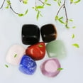 thumbnail image 3 of Chakras Healing Stone, Yoga Energy Stone 7PCS Natural Crystal Stone Chakra Stone for Crystal Therapy Chakra Balancing Meditation Tumbling Cabbing, 3 of 7