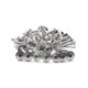 thumbnail image 5 of IMScrews 100 tornillos autoperforantes de cabeza de armadura #8 x 3/4 pulgadas, rosca estándar para trabajo en madera, acero inoxidable MDF 410, 5 of 5