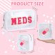 thumbnail image 2 of Juego de bolsas Hillban Medicine de PVC transparente para viajes, 2 unidades, 2 of 7
