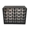 thumbnail image 1 of 25Pc Combined Transparent Drawer Storage Cabinet Detachable Black Parts Box Hardware Sorting Box, 1 of 5