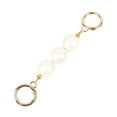 thumbnail image 1 of kusrkot 5.51inch Faux Pearl Bag Strap Extender - Purse Chain Strap Replacement ,DIY Tote Gold, 1 of 9