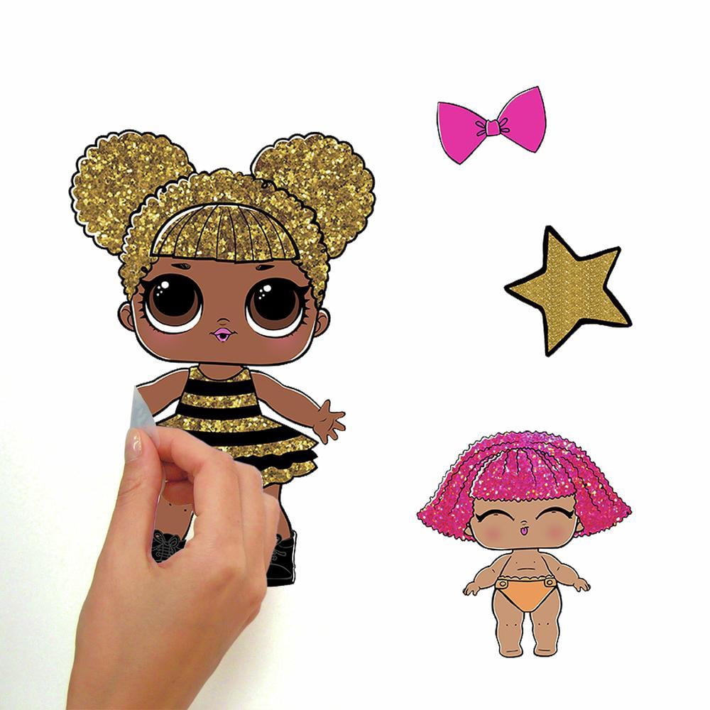 LOL Surprise! Peel and Stick Wall Decals