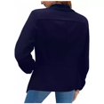 thumbnail image 5 of Blazer Chaqueta Color Sólido Para Mujeres, Moda Alta Calidad, 5 of 5