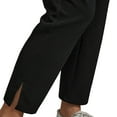 thumbnail image 6 of Women's Wide Leg Sweatpants Women's Wide Leg Pants Track Pants Women Baggy Pants Women's Fashionable Solid Color Plus Size Casual Loose High Waisted Pants Black 4XL, 6 of 6