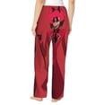 thumbnail image 3 of Hazbin Hotel Alastor Women's Pajama Pants Lounge Daily Novelty Cozy Sleep Bottoms Pants Sleepwear With Pockets, 3 of 8