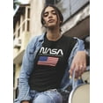 thumbnail image 2 of NASA Nasa U.s.a. Women T-Shirt, Female 3X-Large, 2 of 4