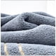 thumbnail image 5 of Paquete de 6 toallas de baño hiladas de terciopelo | Algodón suave altamente absorbente 27.1x13.3 pulgadas | Toallas faciales y corporales para baño, spa, gimnasio, hotel | Lavable a máquina, 5 of 9