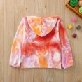 thumbnail image 3 of Lindreshi Baby Boy Clothes Clearance Toddler Kids Baby Girls Boys Tie-Dye Jacket Zipper Hooded Windproof Coat Clothes, 3 of 8