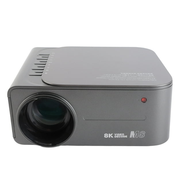 Proyector de video HD de 1080p Control de Voz Ai BT 5.0 2.4G+5G Banda Wifi Proyector de Inicio