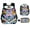 7, variant on A three-piece set of Dragon Ball Goku anime backpack, lunch bag and pen case