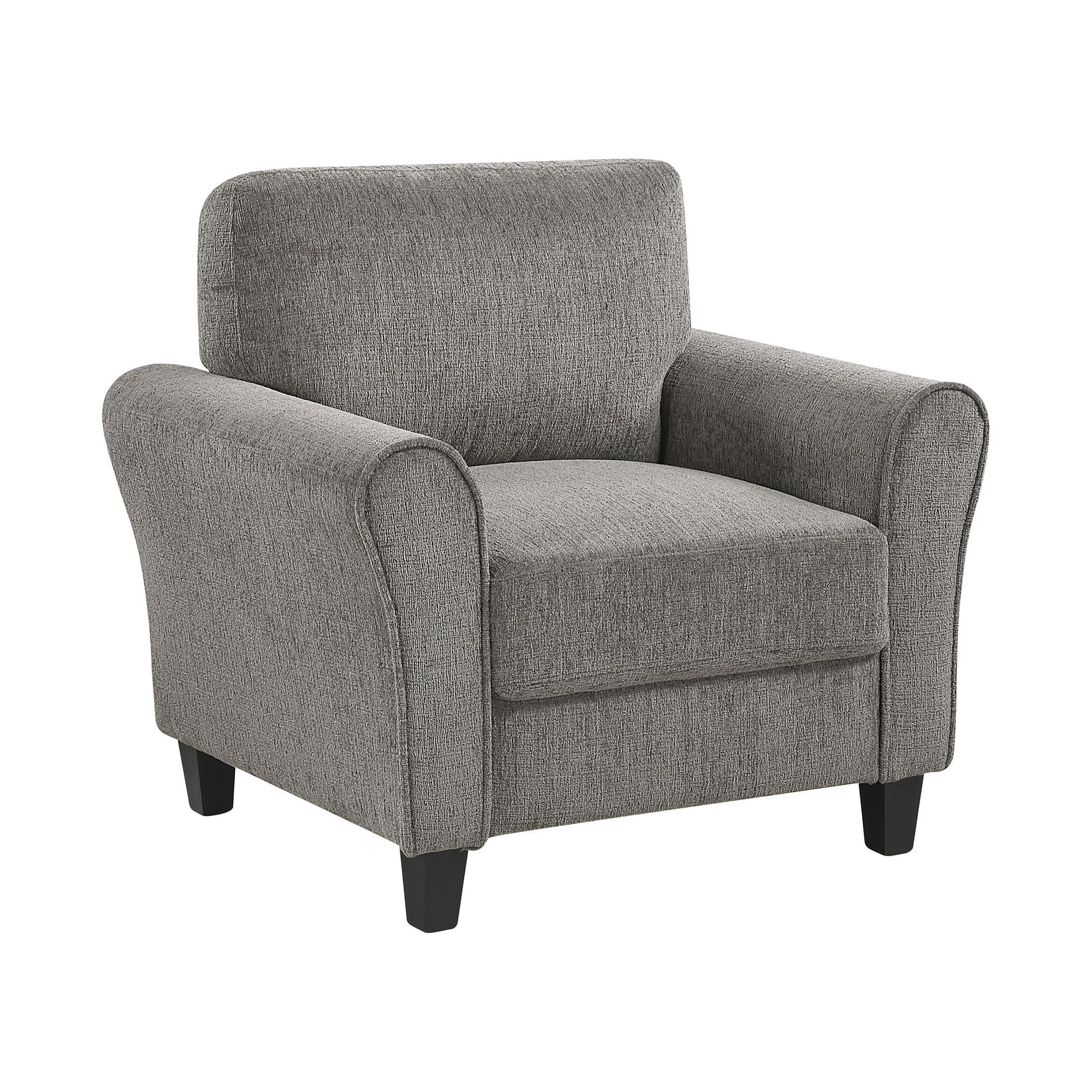 OakvillePark Sevoria Chenille Accent Chair, Brown