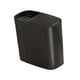 thumbnail image 5 of Cubo de basura pequeño, compacto y delgado de 12 l con tapa para el baño. negro, 5 of 9