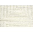 thumbnail image 3 of Feizy Gramercy Modern Geometric, Ivory, 2' x 3' Accent Rug Sheen Fade Resistant Casual Design Carpet for Living Dining Bed Room, 3 of 4