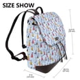 thumbnail image 2 of Ratiio Sailboats And Seagulls Pattern Womens Backpack Purse Leather Backpack Purse for Women Travel Fashion Backpack Designer Ladies Shoulder Bags, 2 of 4