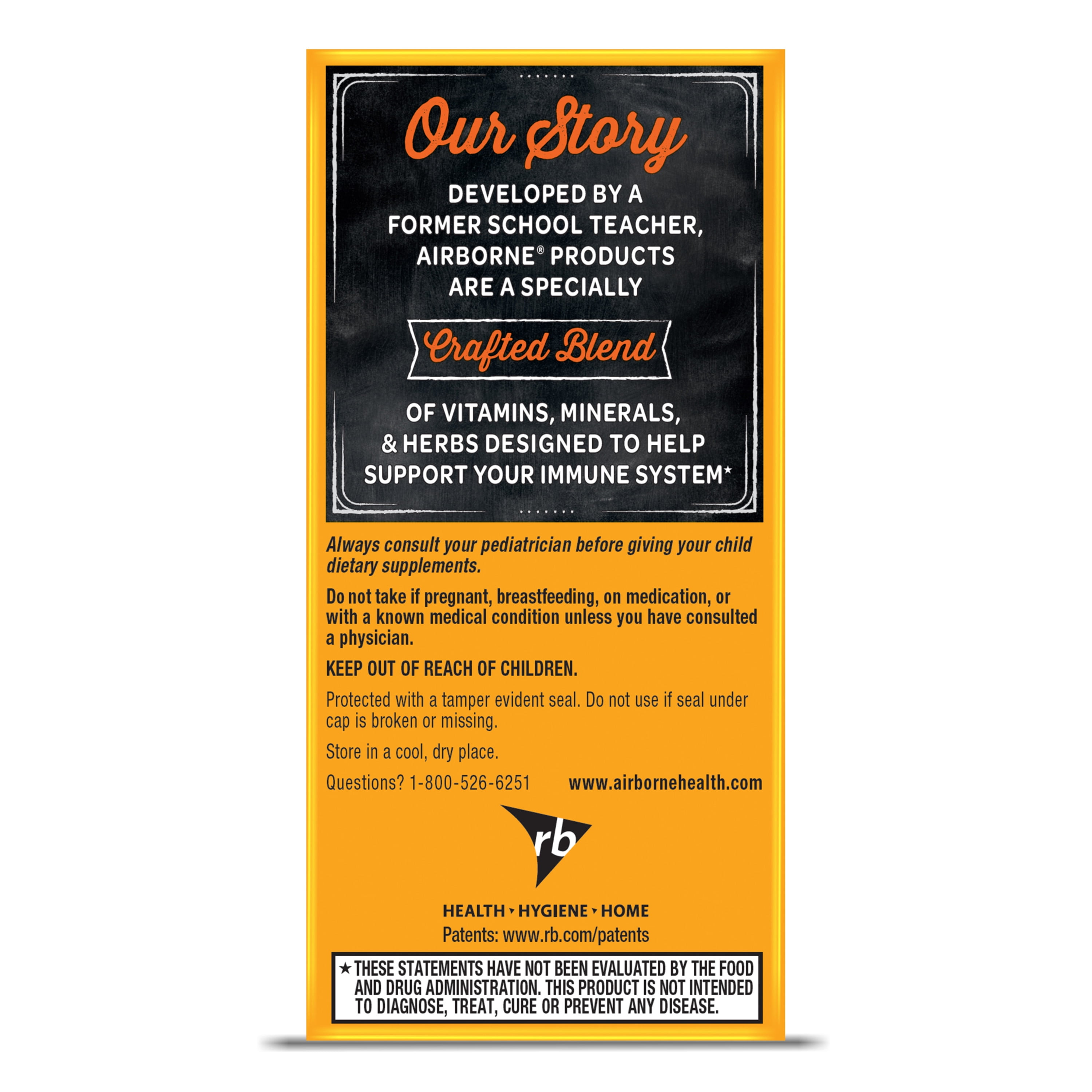 Airborne Very Berry Chewable Tablets 32 Count 1000mg Of Vitamin C Immune Support Supplement Walmart Com Walmart Com