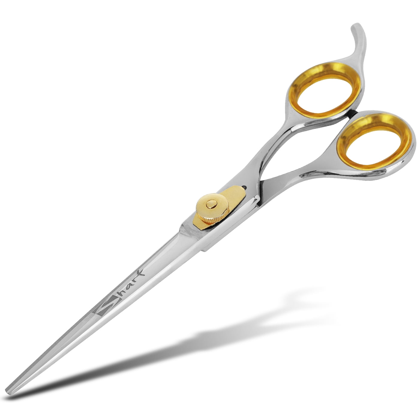 Sharf Gold Touch Professional 7.5 Inch Straight Barber Scissors