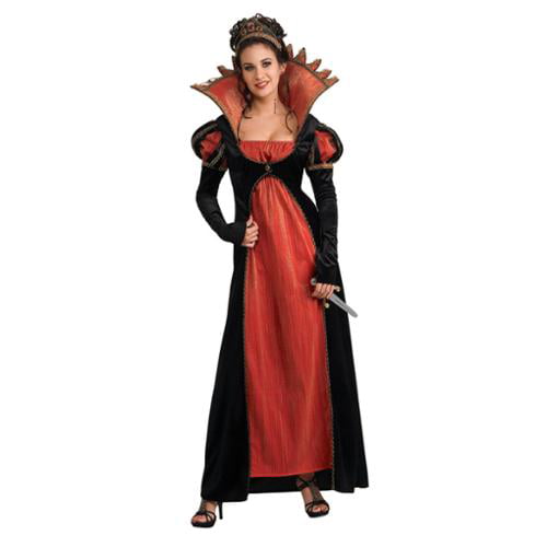 Gothic Vampire Countess Twilight Evil Dark Queen Adult Halloween Costume S