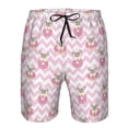 thumbnail image 3 of Vsdgher Pug And Donut Men's Beach Shorts, Surfing shorts, Swim trunks, Quick Dry Swim Trunks for Surfing Beach Fun -X-Large, 3 of 6