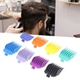 thumbnail image 1 of Guide Combs, Cutting Guide Combs 8pcs Different Sizes Number Print Round Comb Teeth  For Beard Trimmer For Hair Styling, 1 of 8