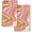 Pink Gold, variant on Black Gold Kitchen Towels Set of 2, Marble Texture Decorative Dish Hand Towels for Bathroom Bar Abstract Modern Absorbent Drying Cloth 18 x 26 Inch, Black Gold Kitchen Decor