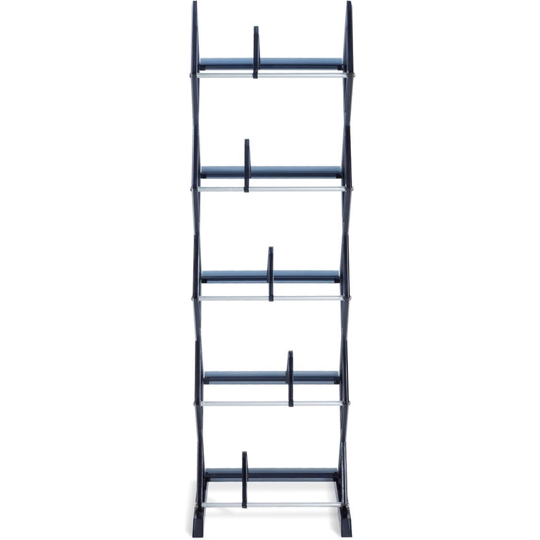 Atlantic Mitsu 5 Tier 90 Media Rack in Smoke (64835195) - Walmart.com