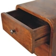 thumbnail image 6 of Lesuto Floating Mini Chestnut nightstand - Minimalist Style, Wood, 2 Drawers, 6 of 12