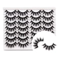 thumbnail image 1 of Pestañas postizas Veleasha Lashes 3D, visón sintético, aspecto natural, 1 of 6