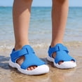 thumbnail image 2 of uikmnh Kids Closed-Toe Sport Sandals Adjustable Strap Water Shoes for Boys and Girls Outdoor Activities Size:2-2.5 Years, 2 of 8