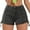 Grey, variant on Sngxgn Soft Comfy Activewear Lounge Shorts with Pockets and Drawstring for Women(BU1,M)