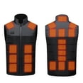 thumbnail image 1 of DPTALR Unisex Casual Patchwork Zipper Four Control 21 Areas Heat Heating Vest USB Charging Vest, 1 of 6