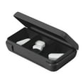thumbnail image 2 of Unique Bargains 1 Pc 3 Compartment Single Layer Pill Case Durable for Travel Black, 2 of 6