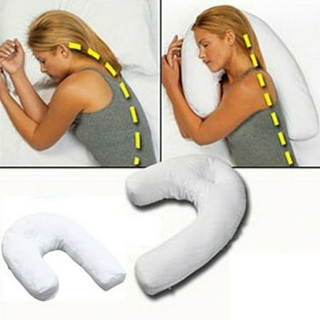 Neck & Back Pillow Side Sleeper Holds Your Neck And Spine During Sleep Health